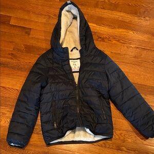 Abercrombie Kids Navy Puffer Jacket